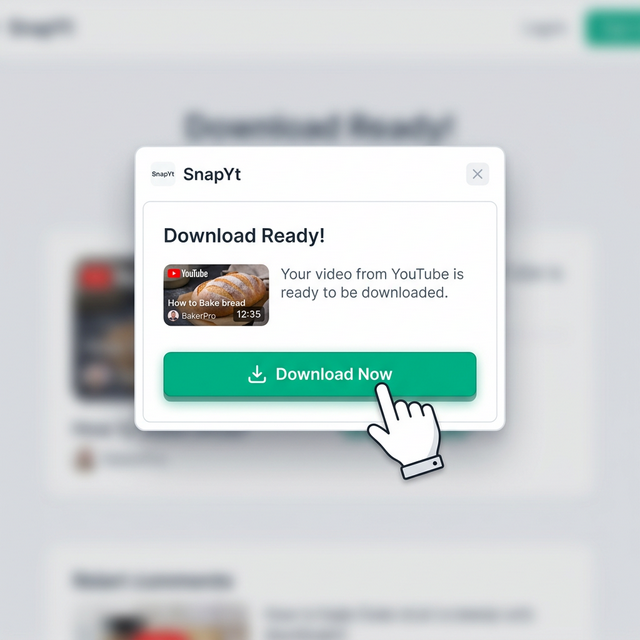Step 3: Choose quality and Download